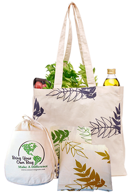 Bring Your Own Bag Market Bags (Set of 3)