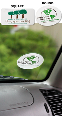 Bring Your Own Bag Static Clings